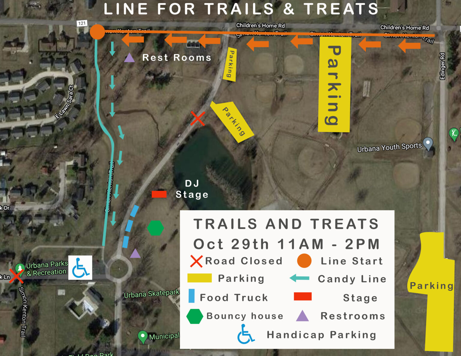 Trails & Treats Urbana United Methodist Church