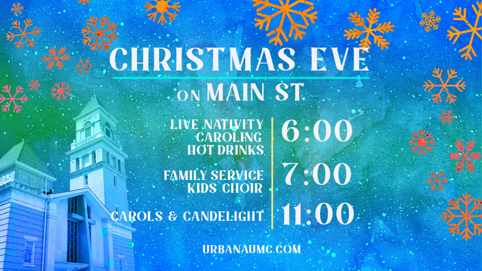 CHRISTMAS 2022 Urbana United Methodist Church